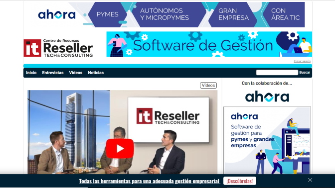 IT Reseller y AHORA han lanzado un Centro de Recursos sobre Sofware de Gestión.